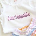 Little Girl Hashtag Shirts + other cute sayings! From overthebigmoon.com!