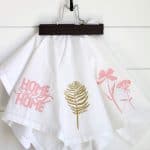 Customized Kitchen Towels, using Iron On Vinyl!