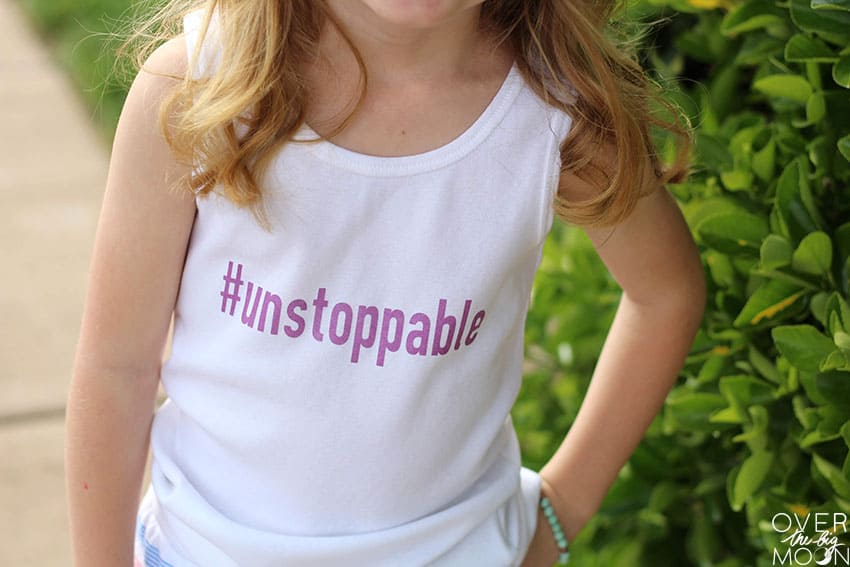 Little Girl's TShirt Ideas using Natalie Malan Patterned Iron On