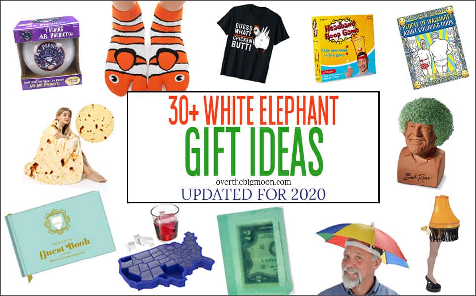 30+ Of The BEST White Elephant Gifts Under $15 - Over The Big Moon