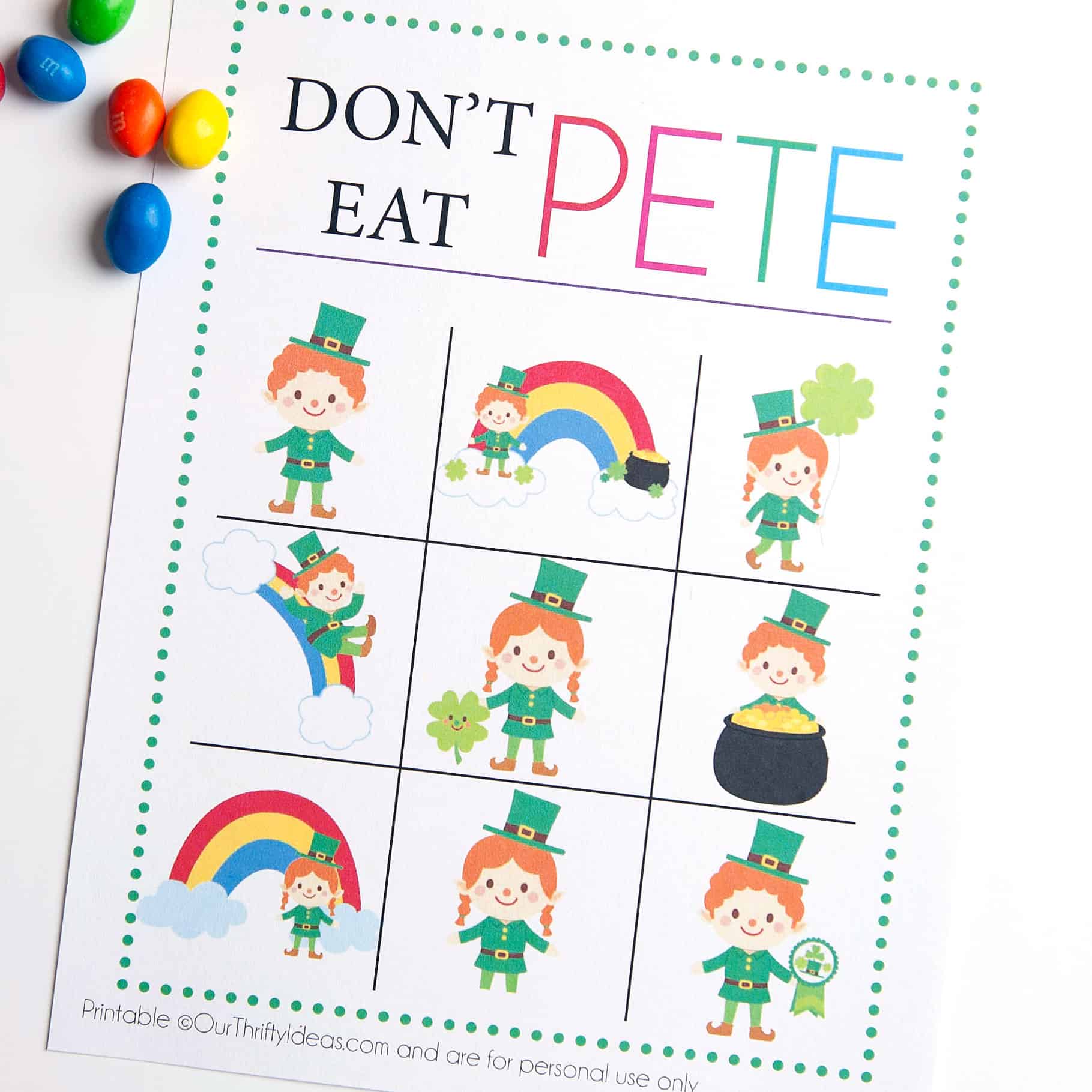 Don T Eat Pete Printable Free Don T Eat Pete Printable Free