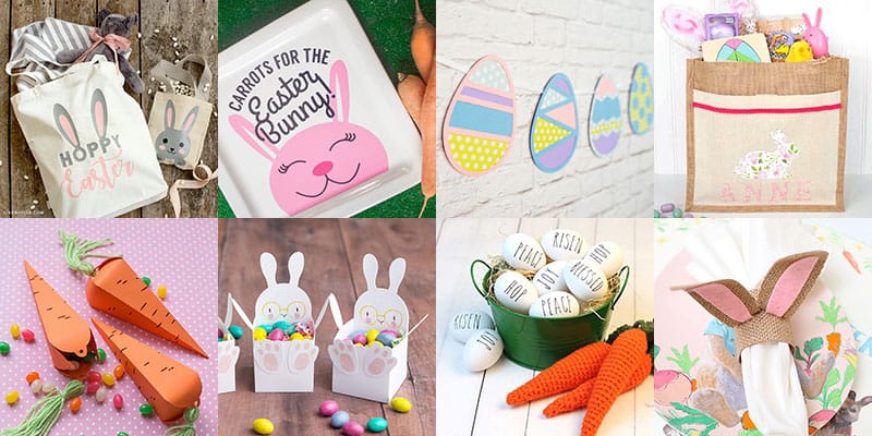 25 Cricut Easter Crafts And Projects Over The Big Moon