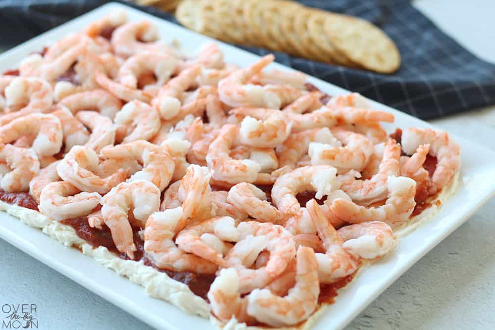 Cream Cheese Shrimp Dip • Dishing Delish