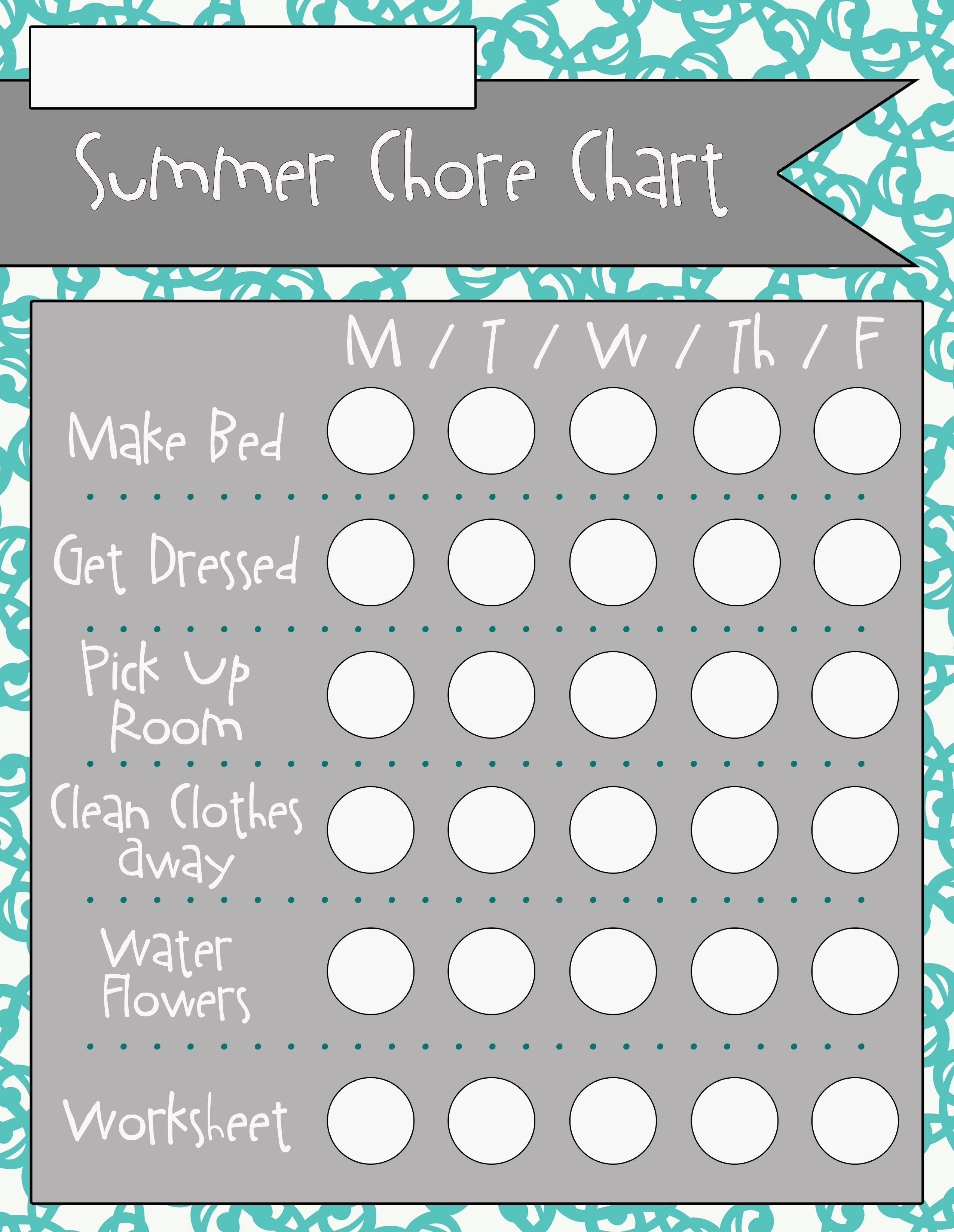 summer-chore-chart-to-do-list-printable-inch-digital-etsy-my-xxx-hot-girl